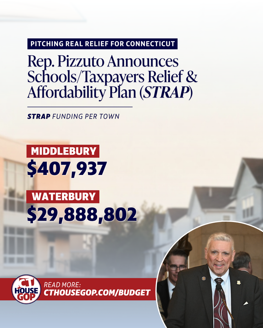 CT House Republicans Unveil “Pathway to Affordability” Budget Plan